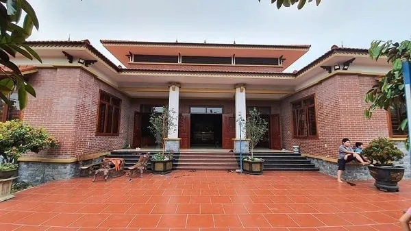 Mẫu nhà 5 gian hiện đại Mau Nha 5 Gian Cap 4 Hien Dai 2 Tho 3 Thut Dep 01